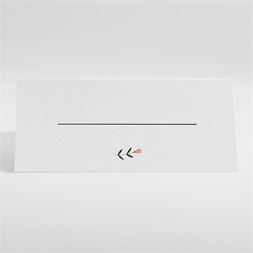 Tischkarte Hochzeit wilde blumen - Vue 2