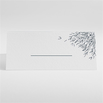 Tischkarte Hochzeit königsblau - Vue 2