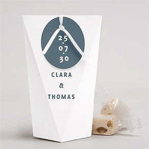 Geschenkbox Hochzeit halm - schachtel