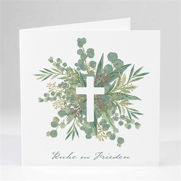 Trauerkarte gedenken