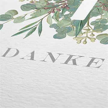 Trauerdanksagung gedenken - silber - Vue 2