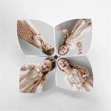 Einladungskarte Einschulung illustrationen auf kraftpapier - Vue 2