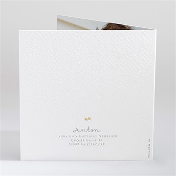 Einladungskarte Einschulung zarter schulbeginn - Vue 3