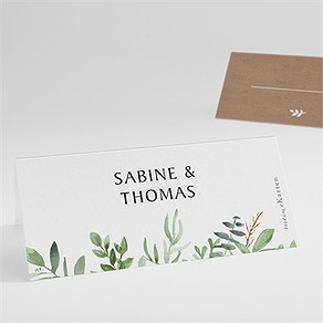 Tischkarte Hochzeit power of love