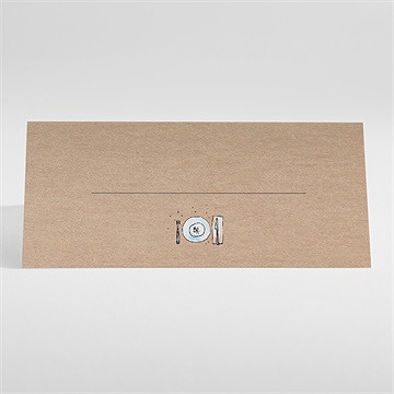 Tischkarte Hochzeit wir beide - Vue 2