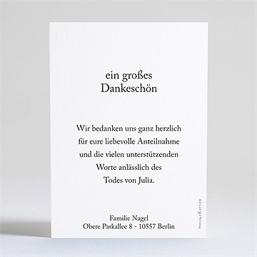 Trauerdanksagung Wiedersehen - vue 4