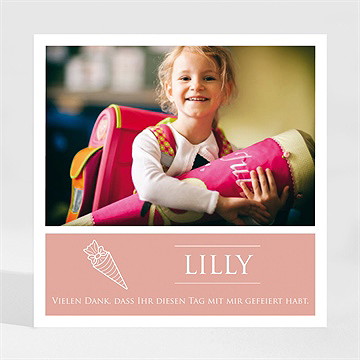 Dankeskarte Einschulung Schulbeginn - Magnet