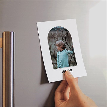 Dankeskarte Einschulung Moderne Alkove - Magnet - Vue 2