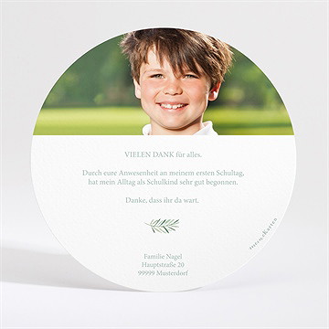 Dankeskarte Einschulung Schulstart - Vue 2