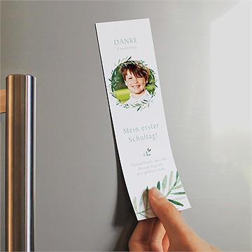 Dankeskarte Einschulung Schulstart - Magnet - Vue 2