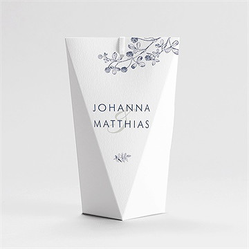 Geschenkbox Hochzeit blühender zweig - schachtel - Vue 4