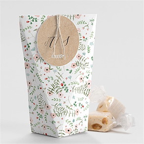 Geschenkbox Hochzeit blumenwiese - schachtel