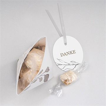 Geschenkbox Hochzeit Elegante Skizze - Schachtel - Vue 3