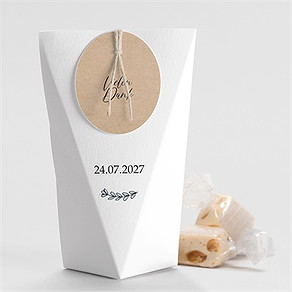 Geschenkbox Hochzeit wir beide - schachtel