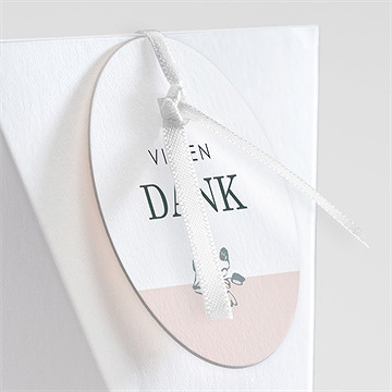 Geschenkbox Hochzeit blumenkranz - schachtel - Vue 2