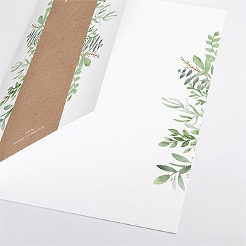 Kirchenheft Hochzeit zierliches laub - Vue 2