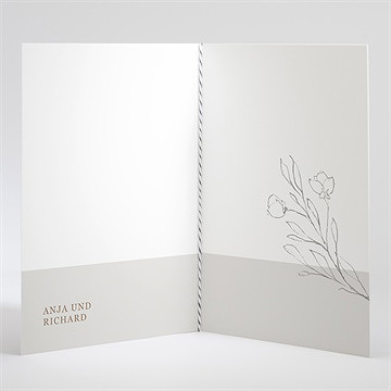 Kirchenheft Hochzeit elegante skizze - Vue 3