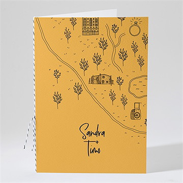 Kirchenheft Hochzeit bohemian chic