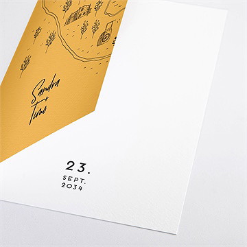 Kirchenheft Hochzeit bohemian chic - Vue 2