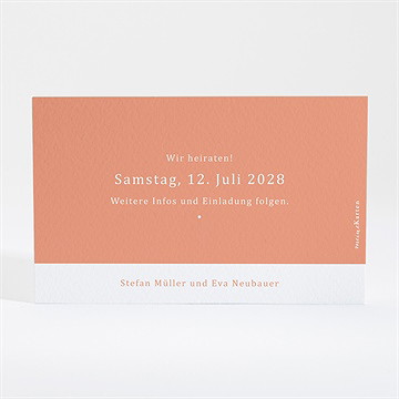 Save The Date Karte Exzentrik - Vue 2