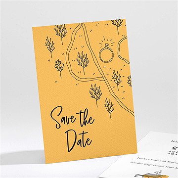 Save the Date Karte bohemian chic