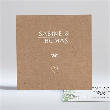 mit Veredelung - Quadrat