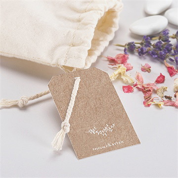 Geschenkbeutel Hochzeit zurück zur natur - Vue 2