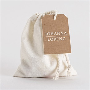 Geschenkbeutel Hochzeit blätterschmuck