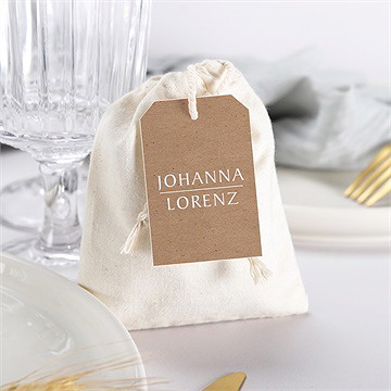 Geschenkbeutel Hochzeit blätterschmuck - Vue 3