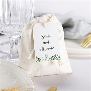 Geschenkbeutel Hochzeit blättertanz - Vue 3