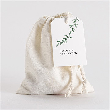 Geschenkbeutel Hochzeit unter dem olivenbaum