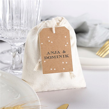 Geschenkbeutel Hochzeit kleines origami - Vue 3