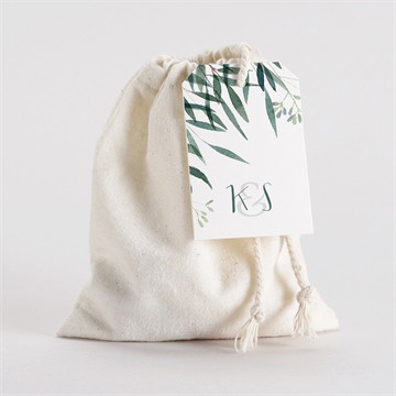 Geschenkbeutel Hochzeit olivenzweig