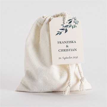 Geschenkbeutel Hochzeit schöner glanz