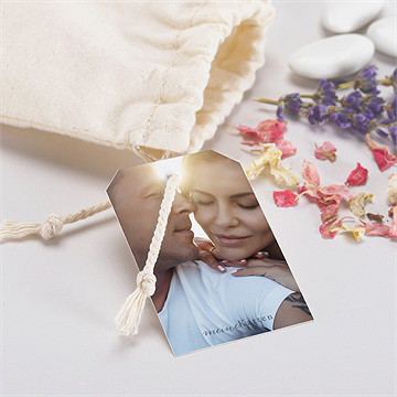 Geschenkbeutel Hochzeit schöner glanz - Vue 2