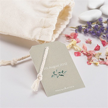 Geschenkbeutel Hochzeit intime blätterwelt - Vue 2