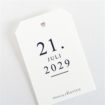 Geschenkanhänger Hochzeit pfingstrose - Vue 3