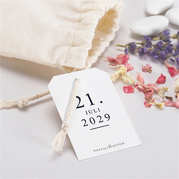 Geschenkbeutel Hochzeit pfingstrose - Vue 2