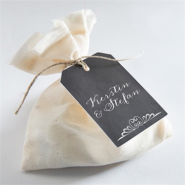 Geschenkanhänger Hochzeit Retro Ausgefallen - Vue 2