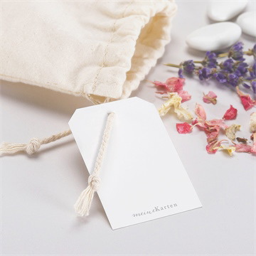 Geschenkbeutel Taufe Silbernes Kreuz - Vue 2