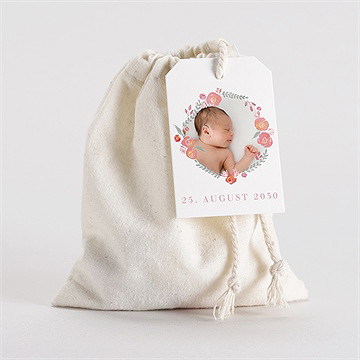 Geschenkbeutel Taufe Rosenkranz