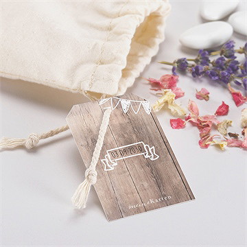 Geschenkbeutel Taufe Wachsender Baum - Vue 2