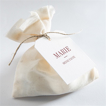 Geschenkanhänger Taufe Polaroid Design - Vue 2