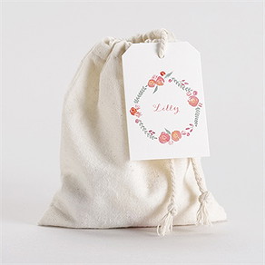 Geschenkbeutel Kommunion aquarellkranz