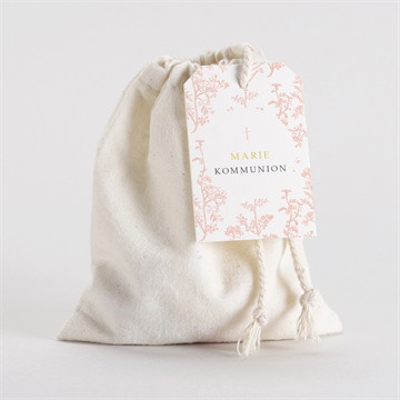 Geschenkbeutel Kommunion pflanzendrucke - magnet