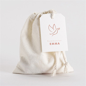 Geschenkbeutel Kommunion Taube