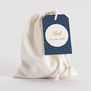 Geschenkbeutel Kommunion Sternenhimmel