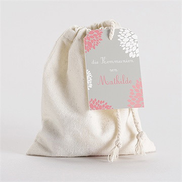 Geschenkbeutel Kommunion Taube Mit Blumen