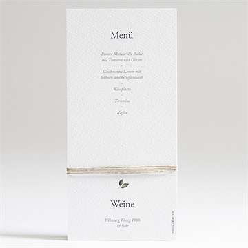 Menükarte Kommunion hoffnung - Vue 2