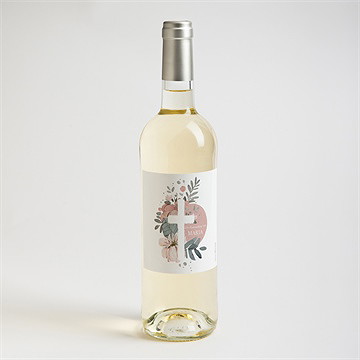 Flaschenetikett Kommunion Pastellzauber - Vue 2